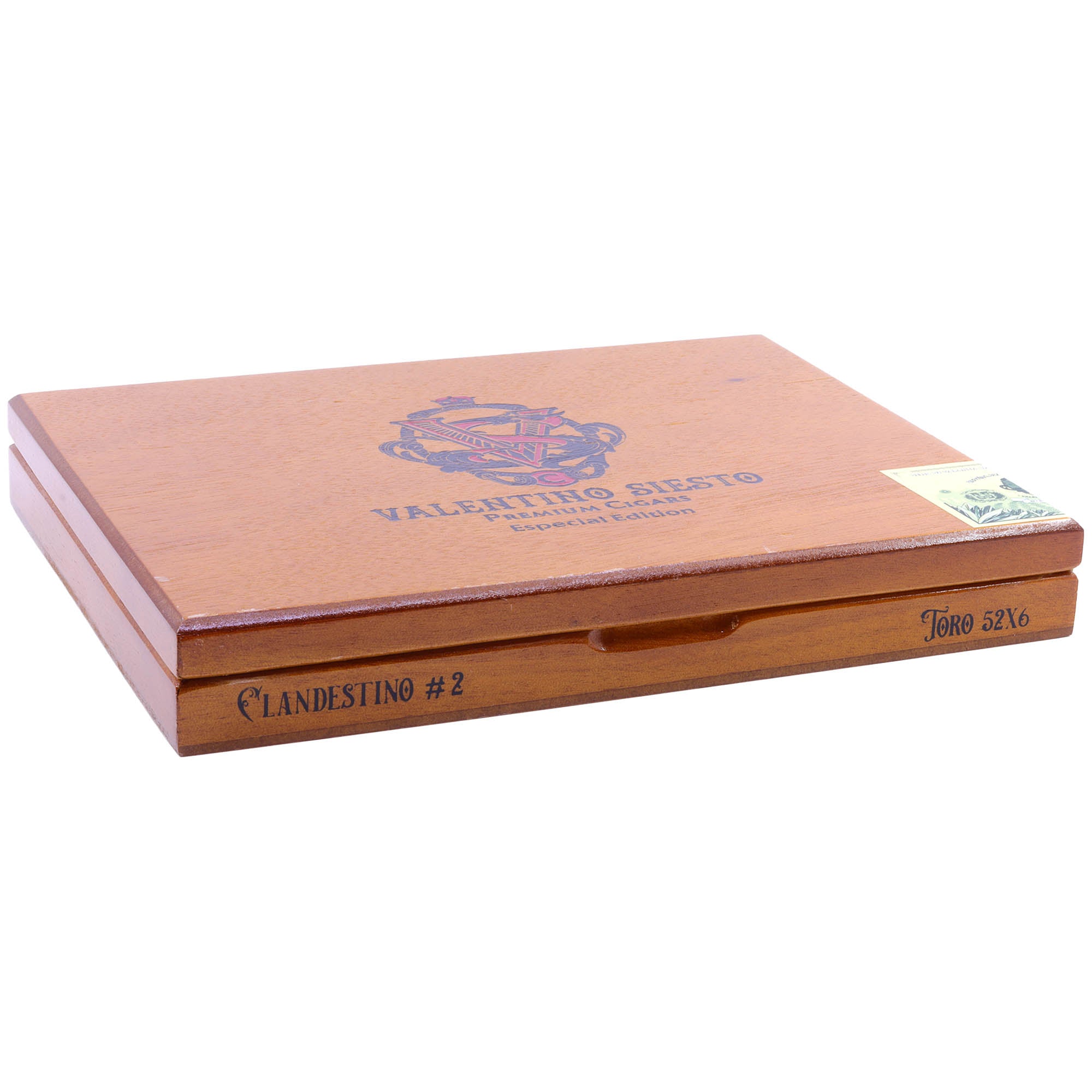 Valentino Siesto Clandestino #2 Toro box 10 cigars